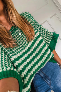 Clementine Striped Sweater