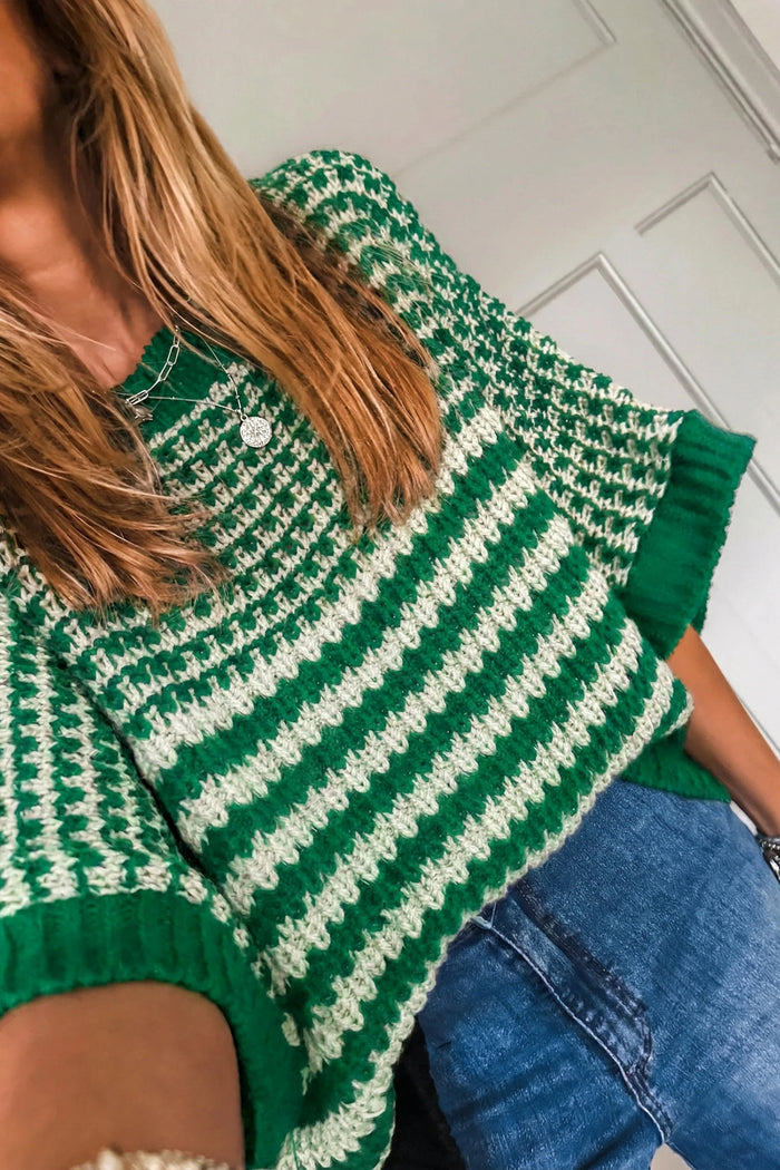Clementine Striped Sweater