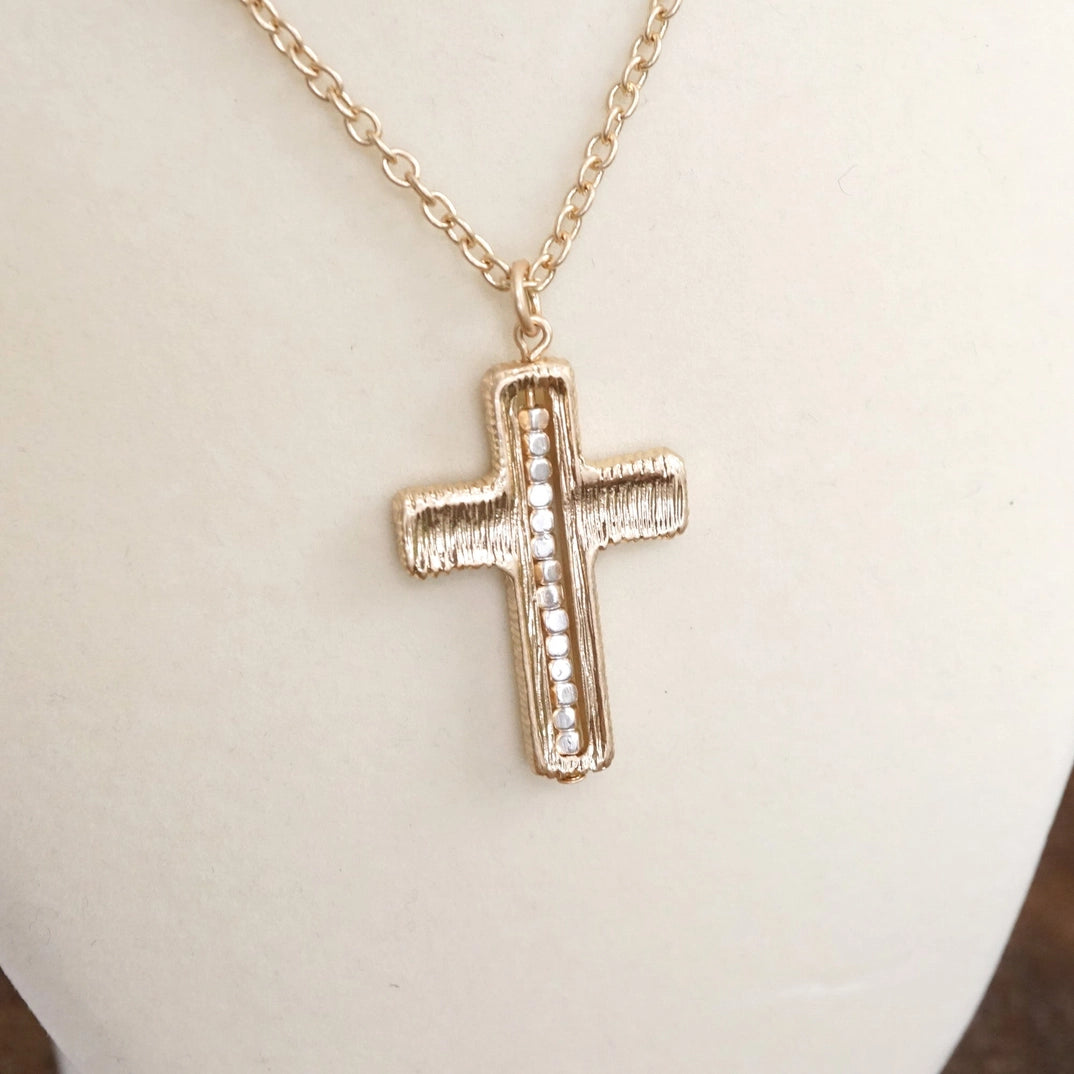 Dainty Cross Chain Necklace