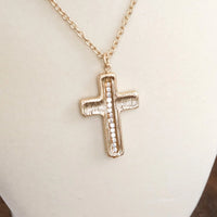 Dainty Cross Chain Necklace