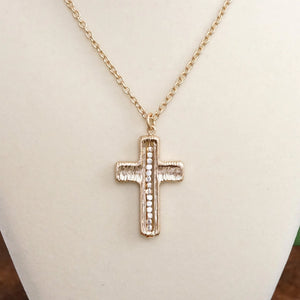 Dainty Cross Chain Necklace
