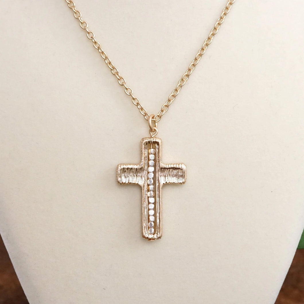 Dainty Cross Chain Necklace