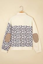 Darcy Leopard Waffle Quilted Jacket