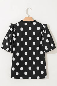 Demi Polka Dot Top