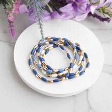 Delica Metal Beaded Bracelet Stack
