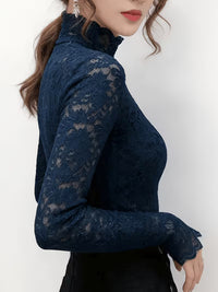 Delicate Details Lace Layering Top