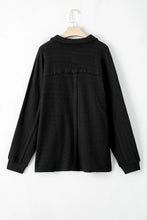 Della Flap Pocket Henley Top Curvy