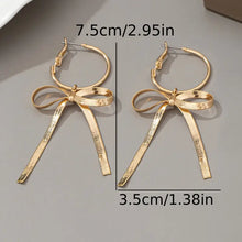 Happiness Follows Bow Earrings