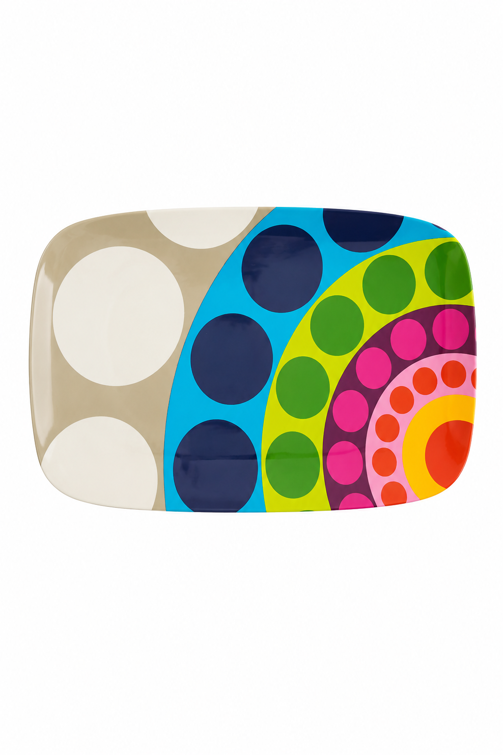 French Bull Dial 13"Rectangular Platter