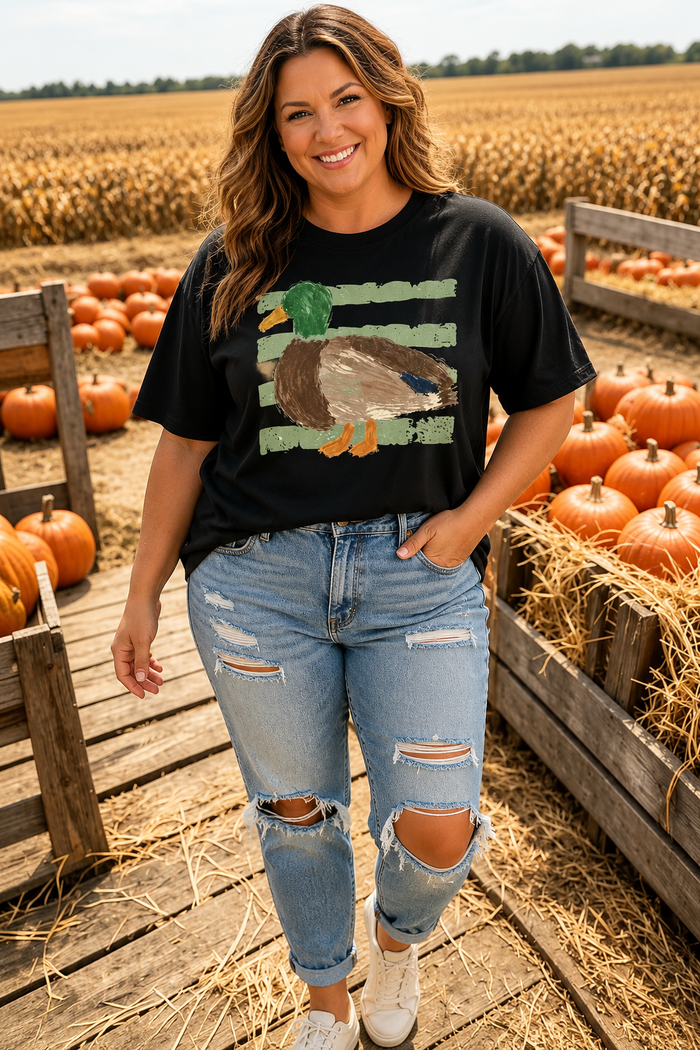 Duck Duck Darling Tee Curvy