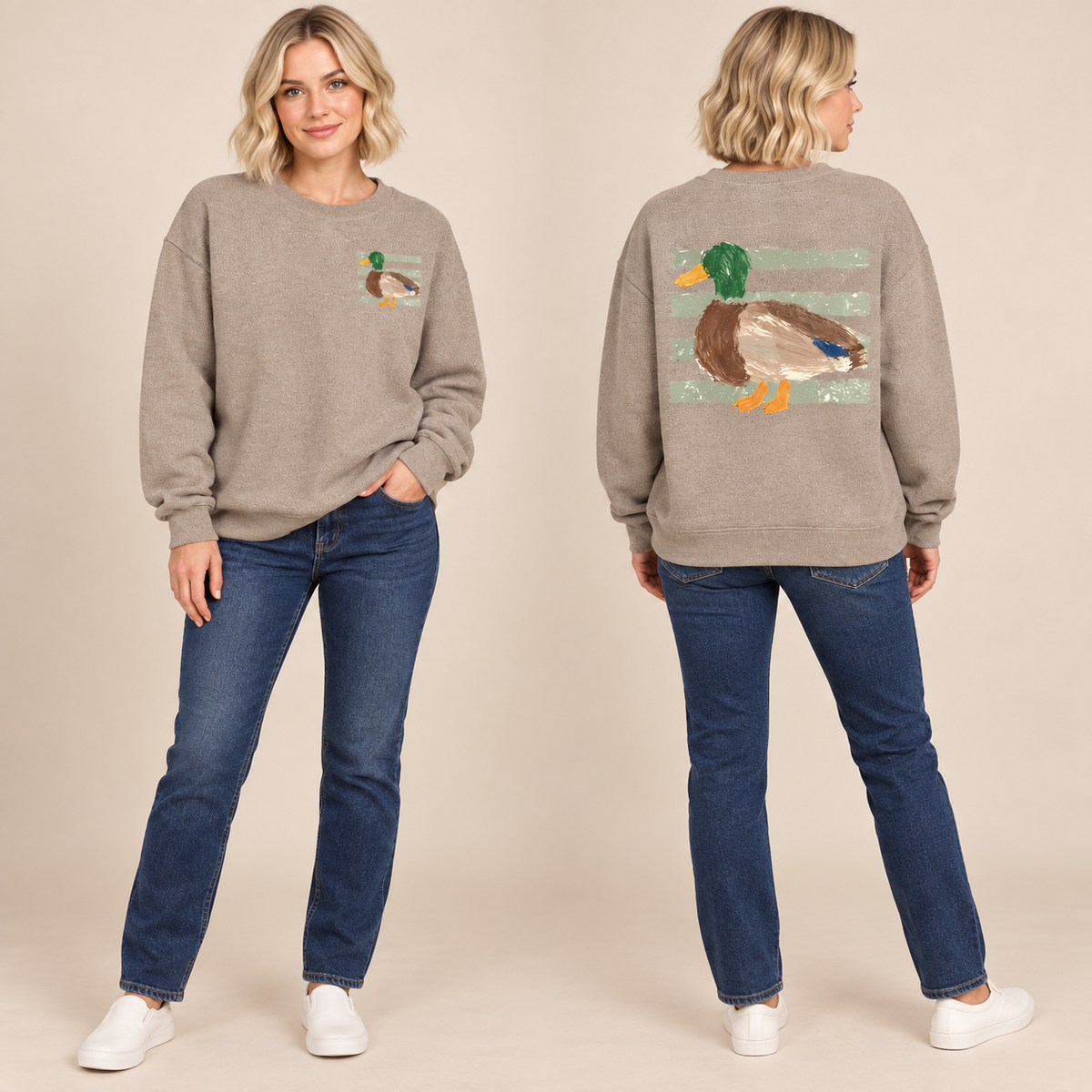 Duck Repeat Sweater