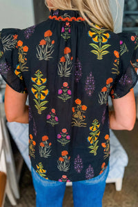 Polly Floral Top