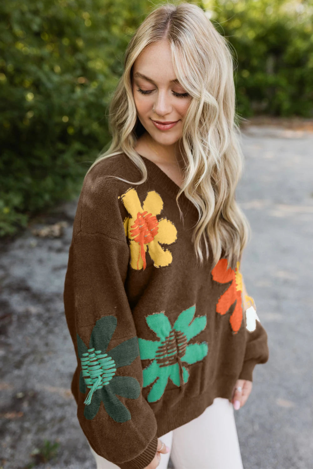 Ellison Flower Sweater