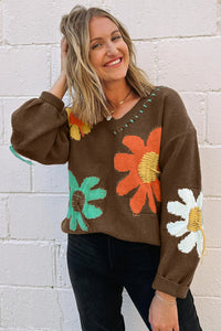 Ellison Flower Sweater