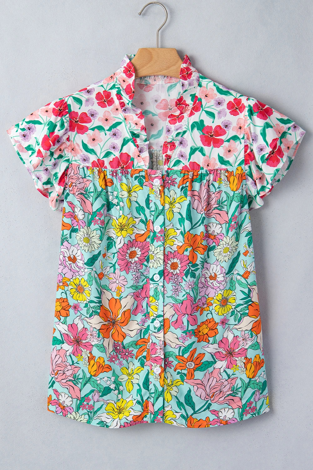 Rue Ruffled Sleeve Blouse