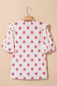 Demi Polka Dot Top