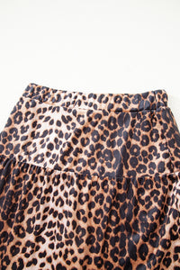 Dante Leopard Skirt