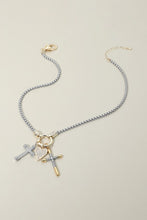 Eilish Double Cross Necklace