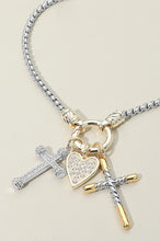 Eilish Double Cross Necklace