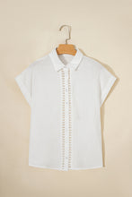 Elizabeth Lace Trimmed Top