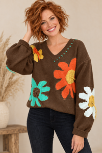 Ellison Flower Sweater