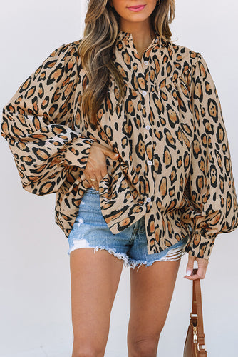 Eloise Leopard Blouse