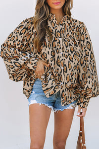 Eloise Leopard Blouse
