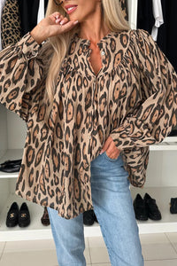 Eloise Leopard Blouse