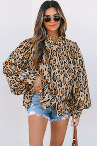 Eloise Leopard Blouse