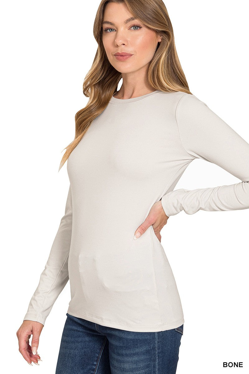Emerson Brushed Microfiber Top