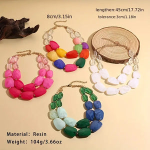 Estella Double Layer Necklace