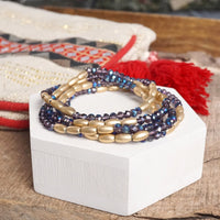 Eve Layered Sparkly Bracelet Set