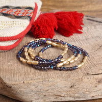 Eve Layered Sparkly Bracelet Set