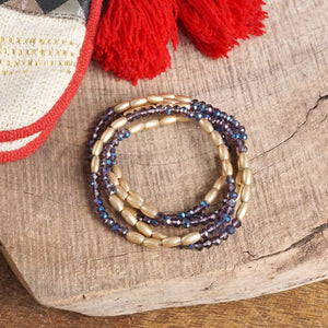 Eve Layered Sparkly Bracelet Set