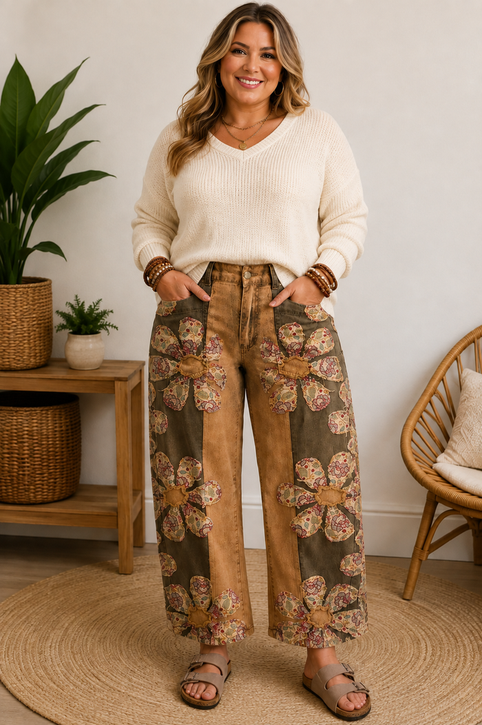 Evergreen Charm Pants Curvy