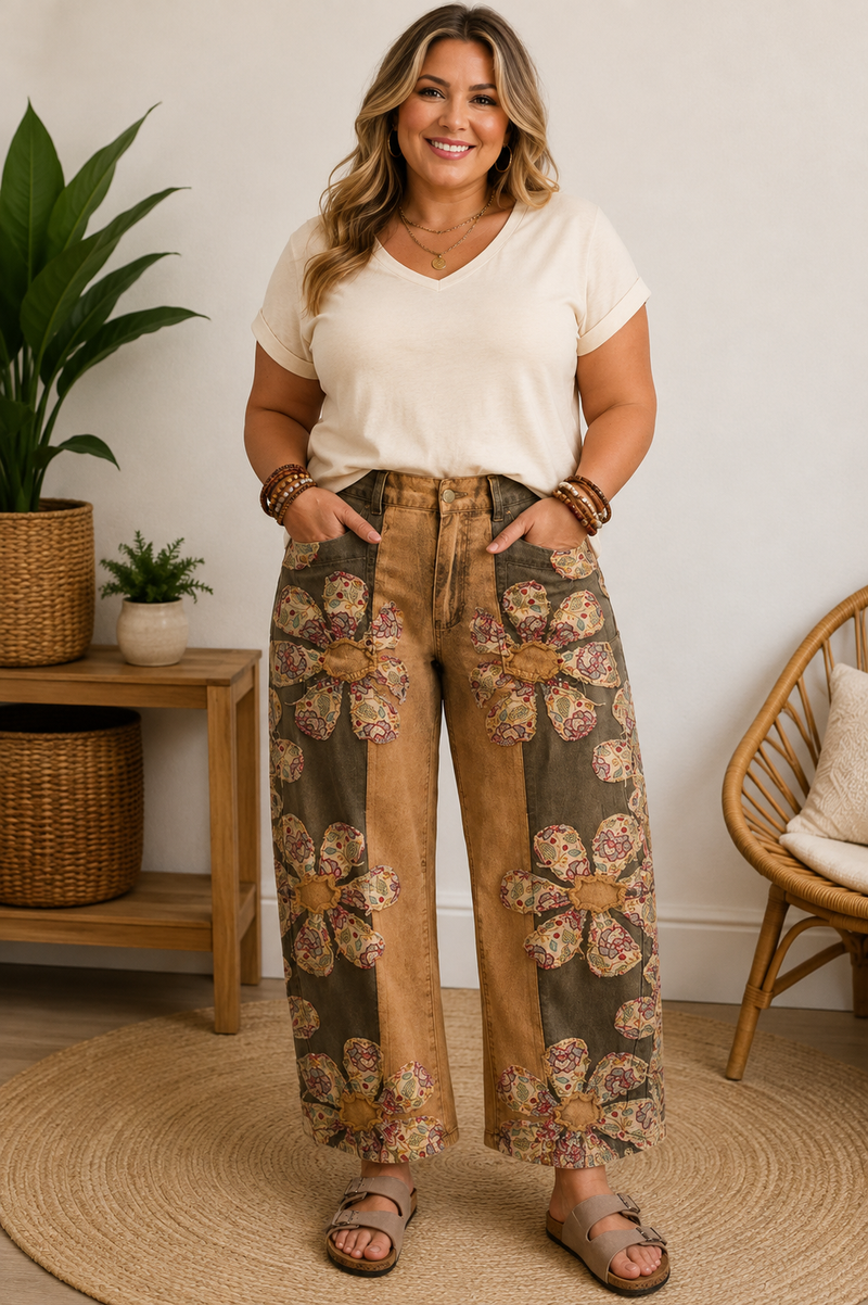Evergreen Charm Pants Curvy