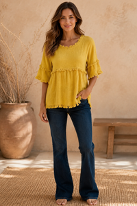 Everly Vintage Top
