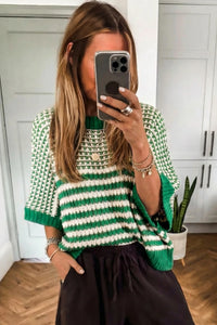 Clementine Striped Sweater