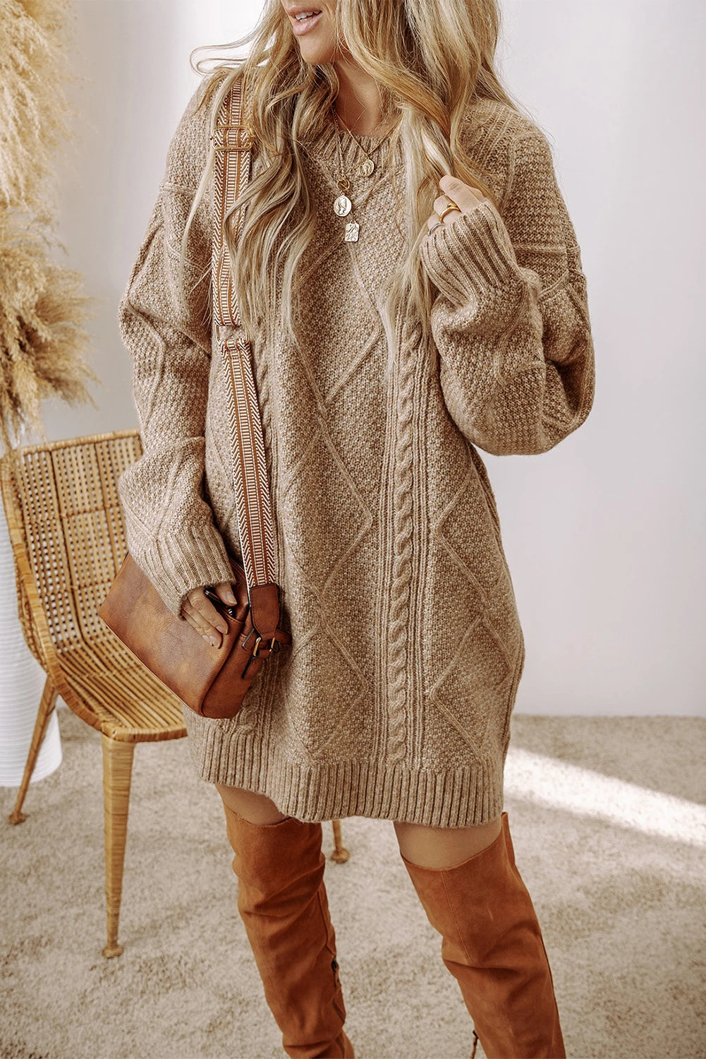 Juniper Cable Knit Dress