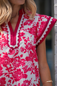 Mercy Floral Top
