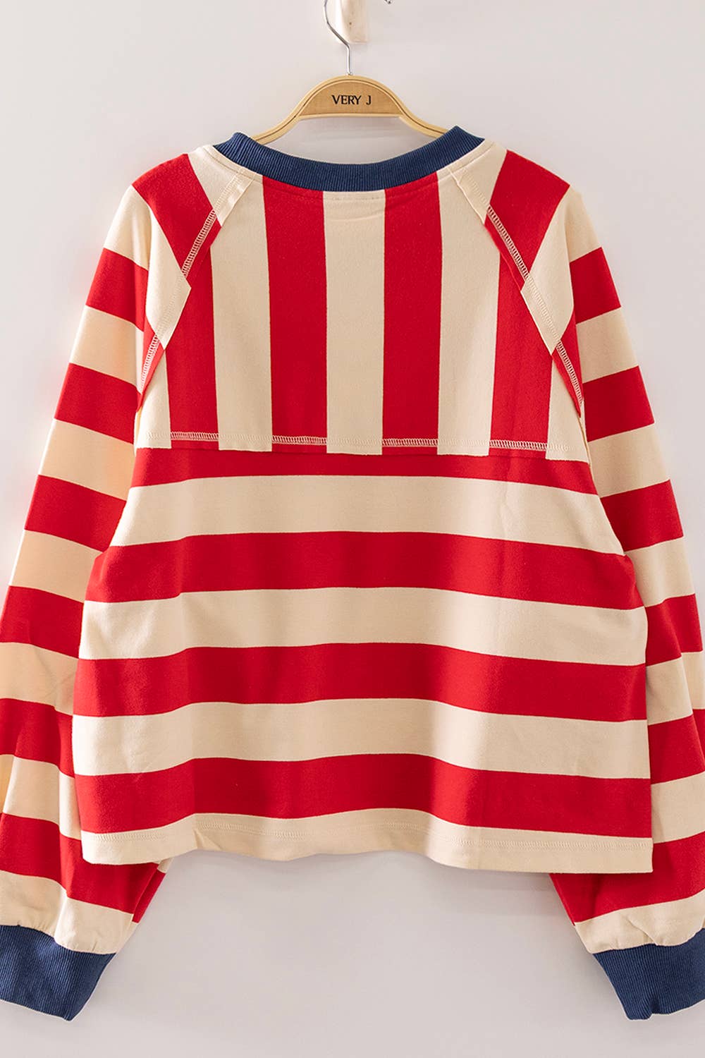Just Because Striped Top