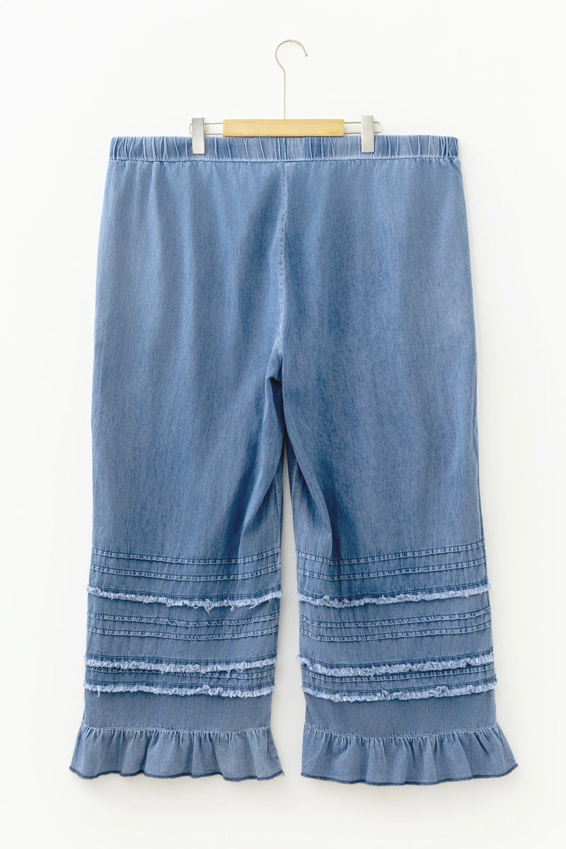 Azalia Denim Pants Curvy – Jones Burch