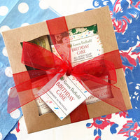 Birthday Cake Boxed Gift Set - Vanilla Cake Happy Birthday!