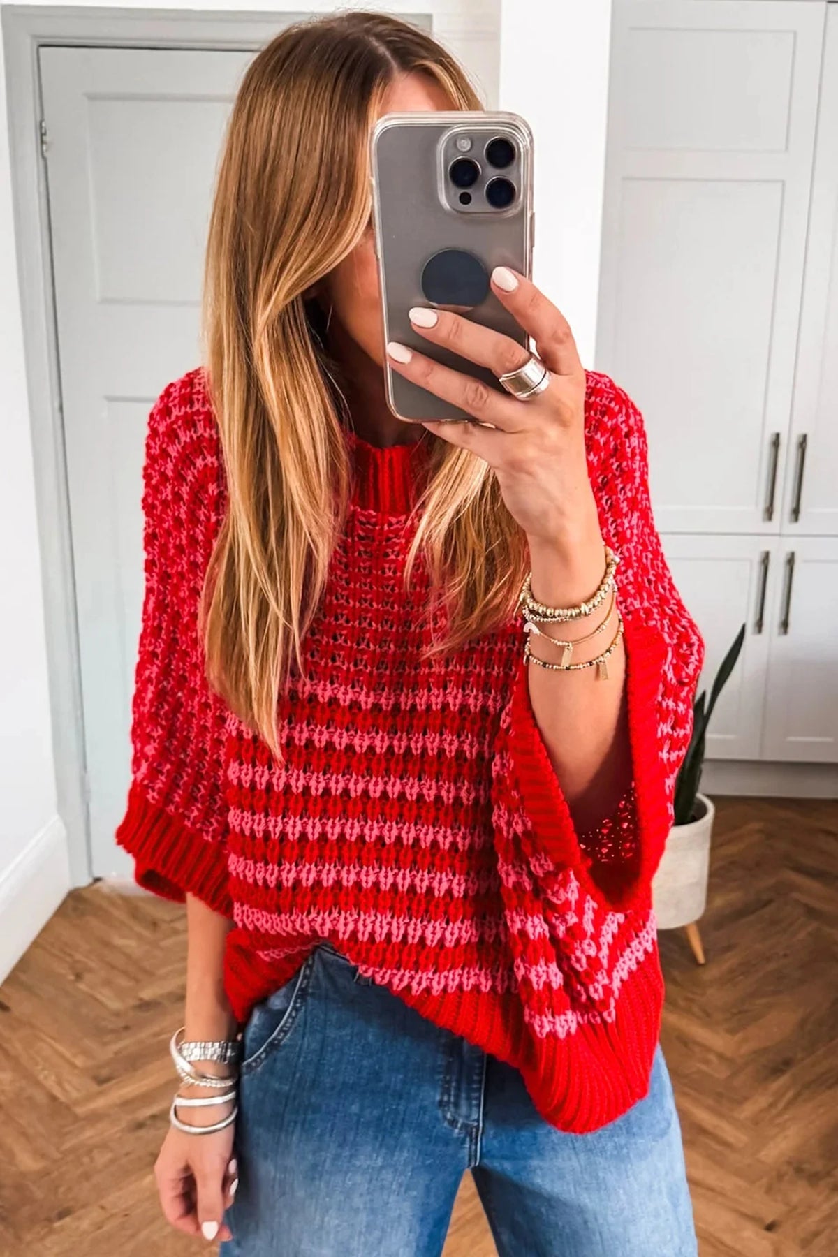 Clementine Striped Sweater