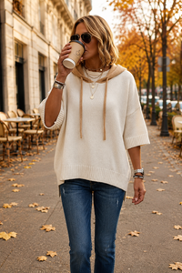 Fall Feelings Hooded Sweater