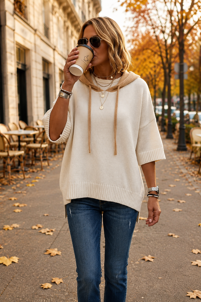 Fall Feelings Hooded Sweater