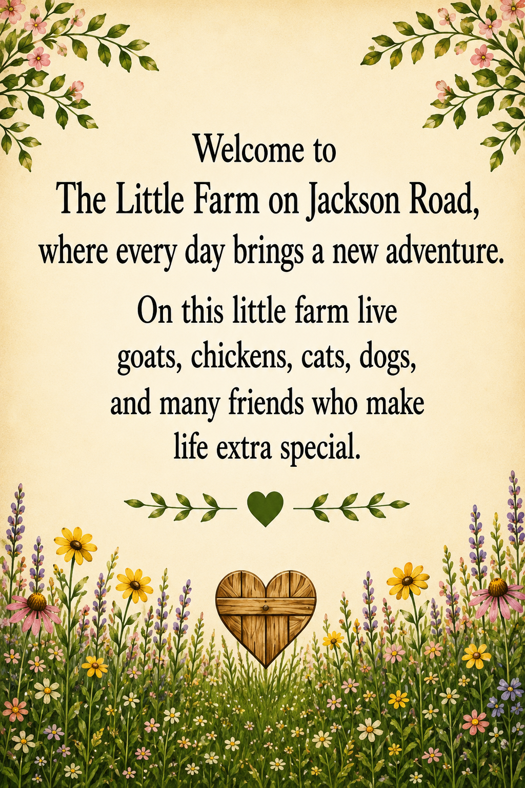 The Little Farm on Jackson Road
