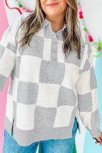 Dawson Checkered Sweater