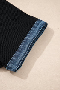 Paige Denim Trim Top Curvy