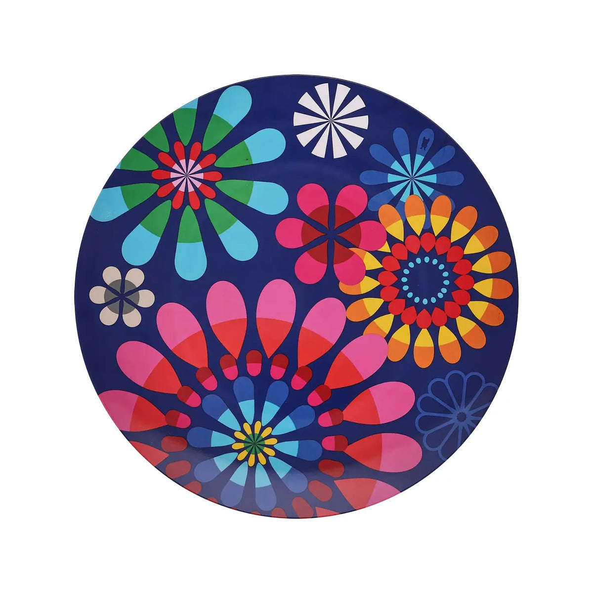 French Bull Festival 11" Dinner Plate Set Of 4